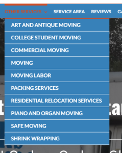 Types of Moving Service Jobs