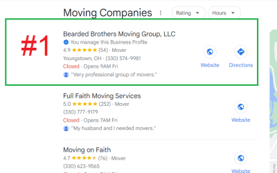 SEO for Movers (Google Maps) Local Checklist